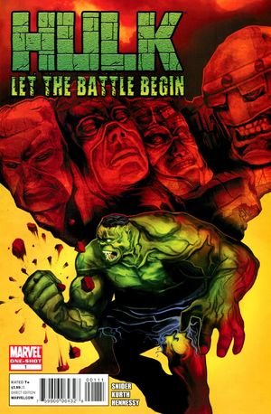 Cover Hulk: Let the battle begin